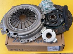 Комплект зчеплення для ВАЗ 2110-2112, 1118, 2170, 2190 (кошик-диск-вижимний) "FSO" Польща