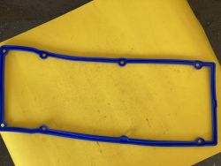 Прокладка клапанной крышки  ЗМЗ 405,406 (8 отв. синий) Балаково