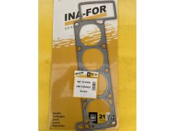 Прокладка ГБЦ Волга, ГАЗель, Соболь дв. ЗМЗ - 406 металлизированная, обложенная (метал-паранит-метал) «INA FOR»